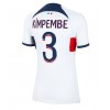 Paris Saint-Germain Presnel Kimpembe #3 Bortatröja Dam 2023-24 Korta ärmar